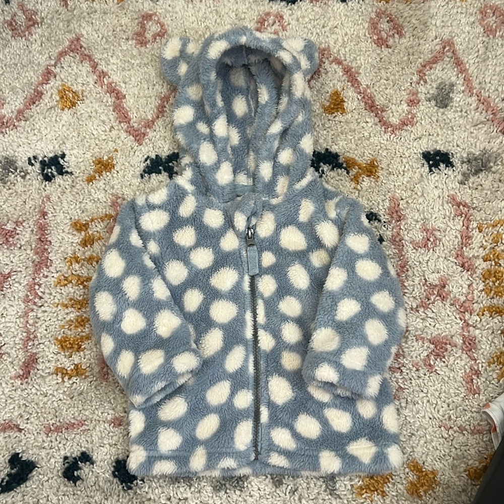 Hanna Anderson baby zip up